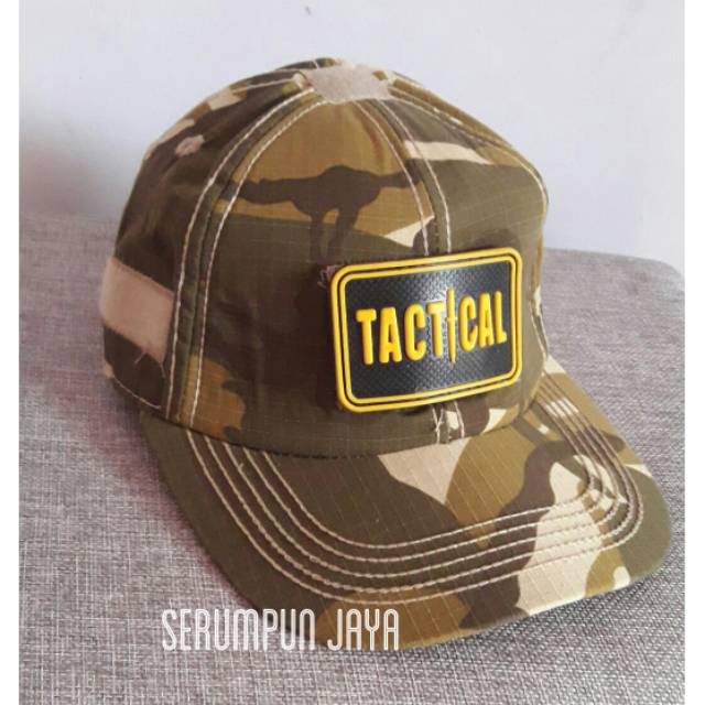 TOPI ARMY TACTICAL - TOPI + PATCH TACTICAL