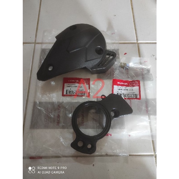 DUCT ASSY L COVER tutup hawa bak mesin cvt depan all new vario 125 150 fi led 2018 K66-V00 ori AHM