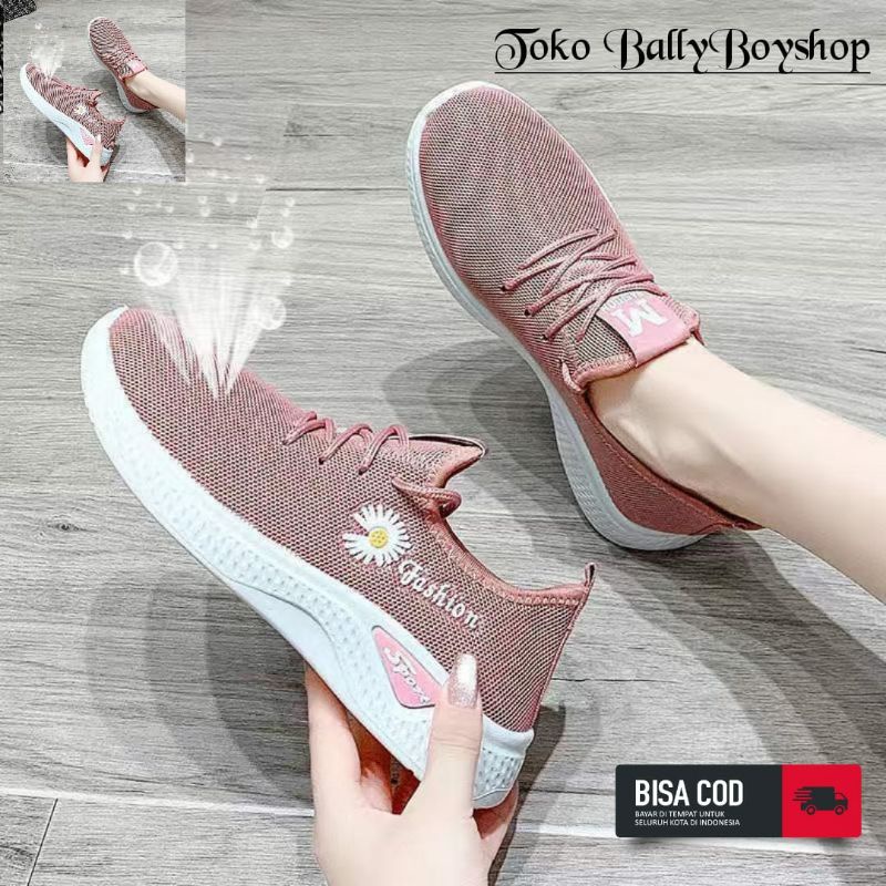 ESW Sneakers Wanita / PEREMPUAN FASHION KEREN NYAMAN IMPOR Sepatu Santai Sepatu Sport Sepatu Main