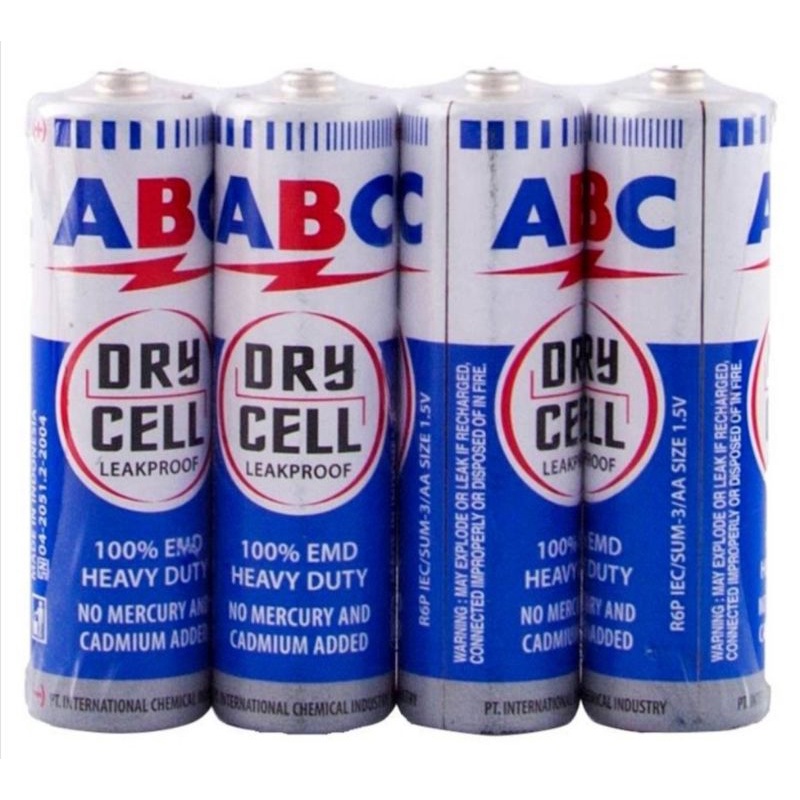 Battery ABC AA Dry Cell Original