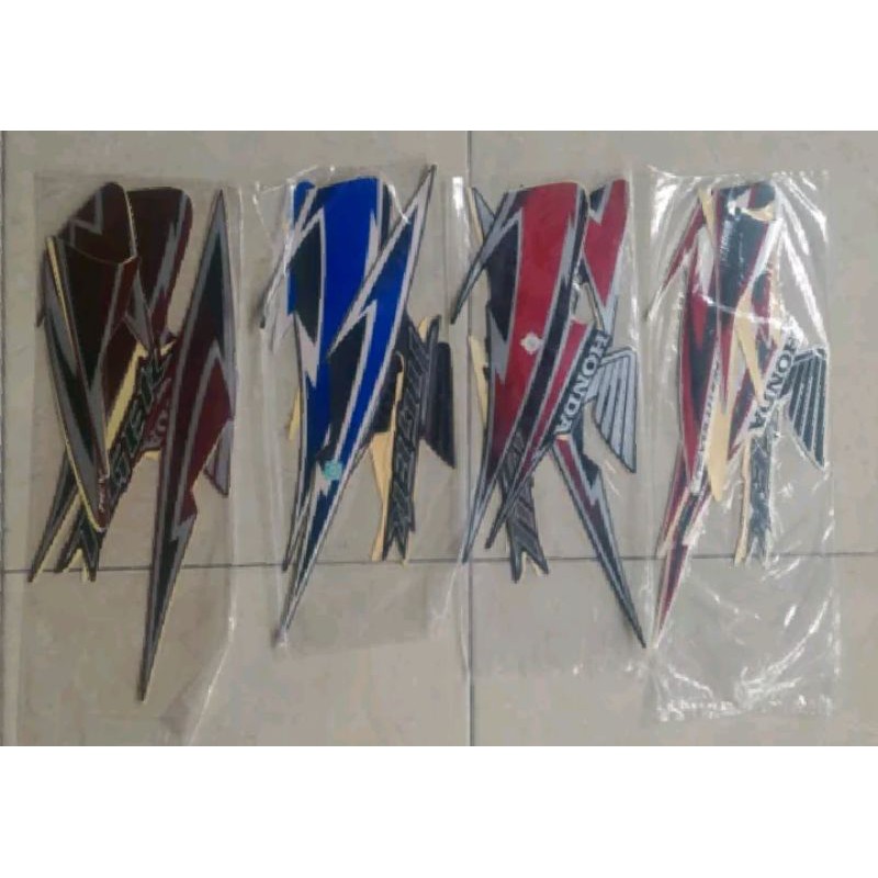 STRIPING SEPEDA MOTOR HONDA TIGER REVO TIREV 2010