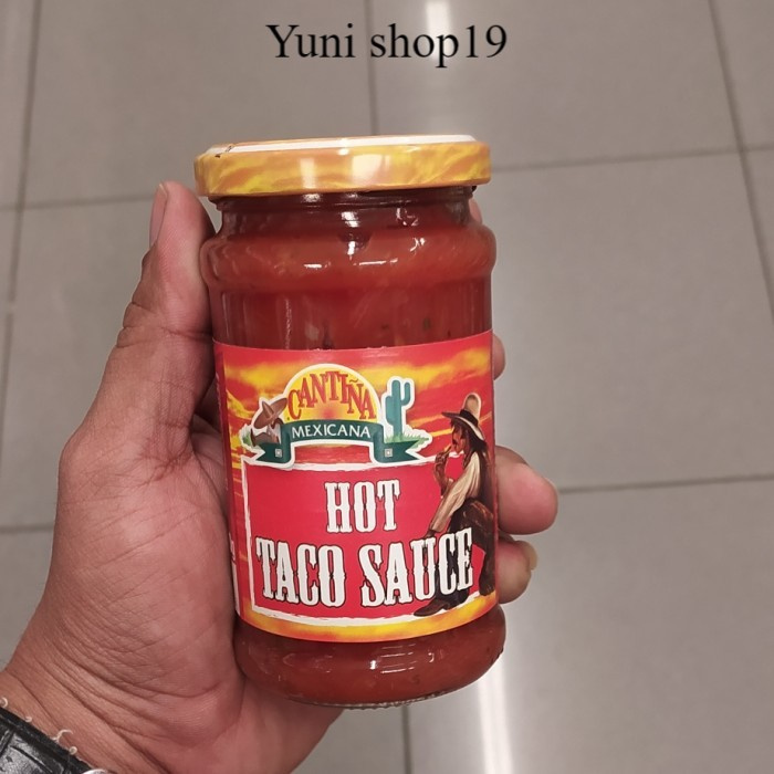 

saus taco cantina hot taco sauce 220g