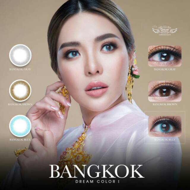 Softlens bangkok by dreamcolor normal natural soflen lensa kontak