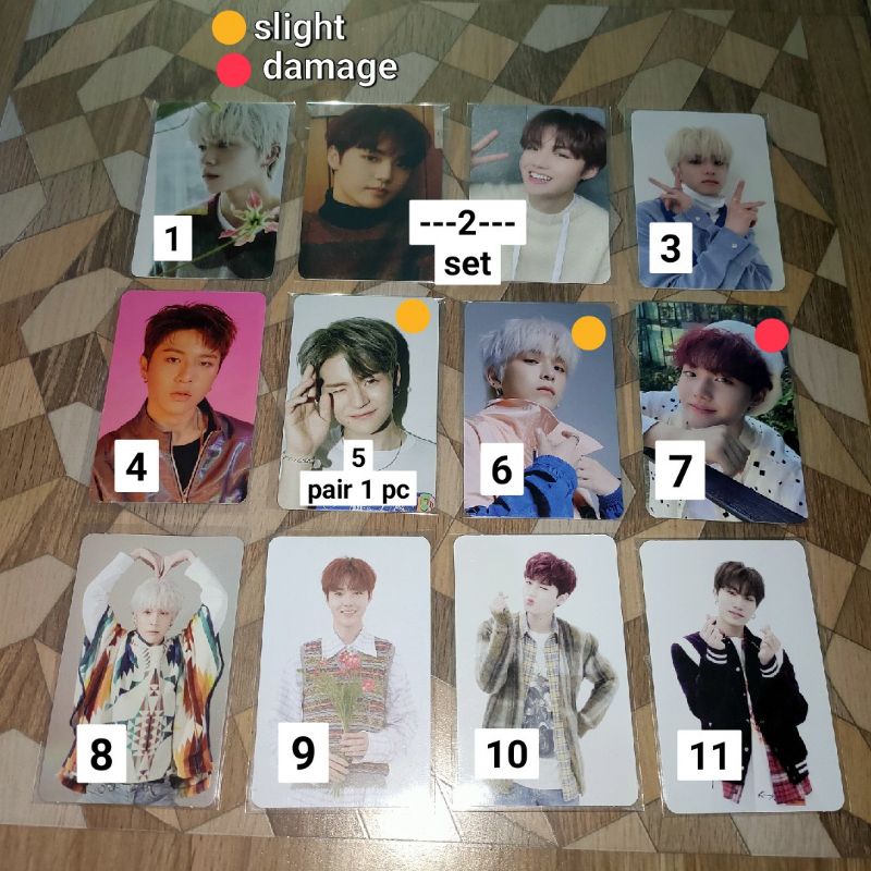Photocard Treasure Asahi Doyoung Yedam Junghwan Chapter 1 2 3