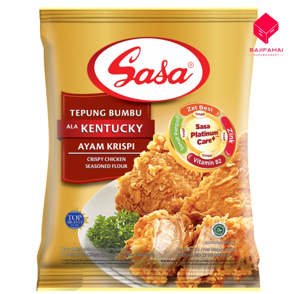 

Sasa Tepung Bumbu Kentucky 850 gr