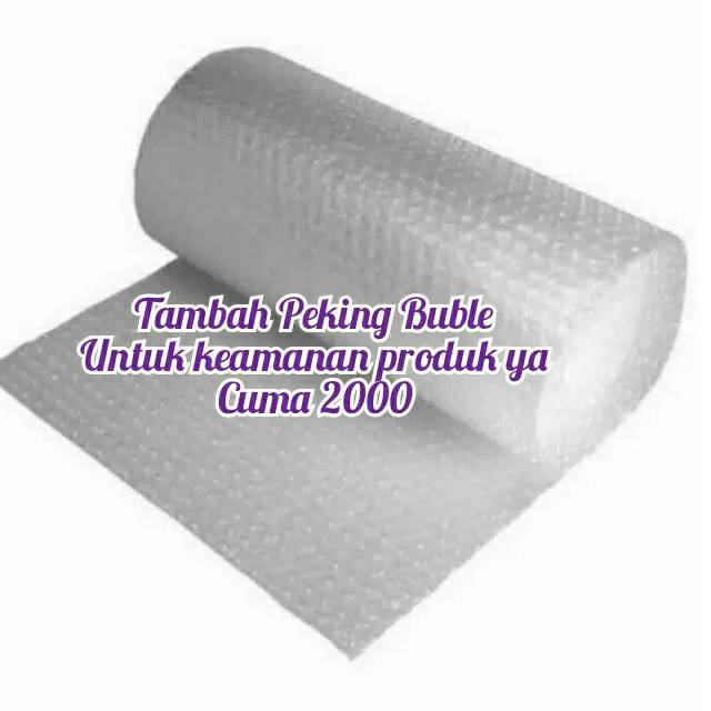 Bubble Wrap Untuk keamanan packing bublewarp palstik