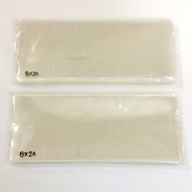 PLASTIK OPP 8X20 / PLASTIK PELINDUNG UANG / LOKAL / UANG KUNO