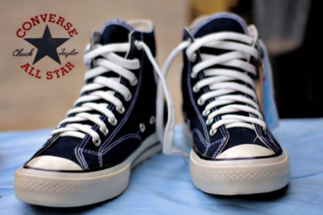 [GRADE ORIGINAL] SEPATU CONVERSE CHUCK TAYLOR 2 - HIGH NAVY  (IMPORT VIETNAM)