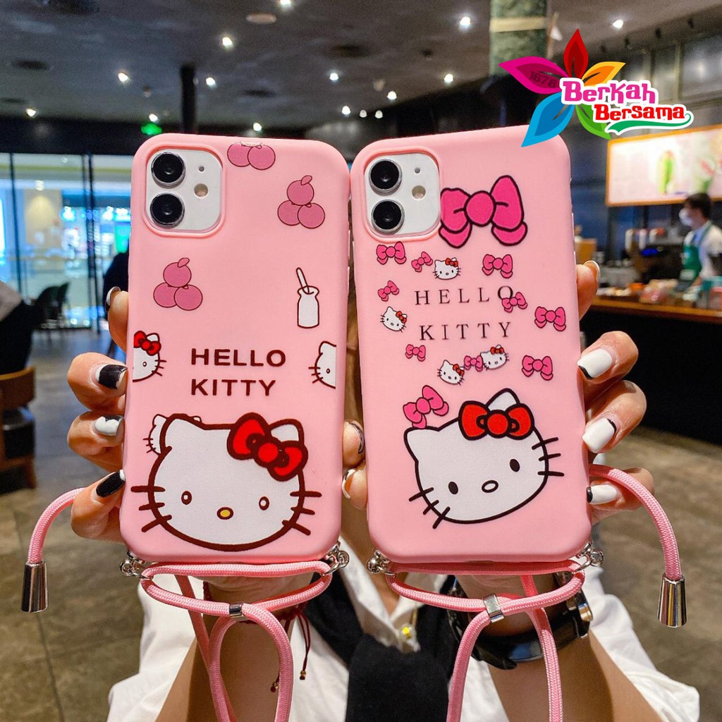 SS155 case Slingcase Lanyard HELLO KITTY Vivo Y91c Y1s Y91 Y93 Y95 Y12 Y17 Y15 Y19 U3 Y5s BB4633