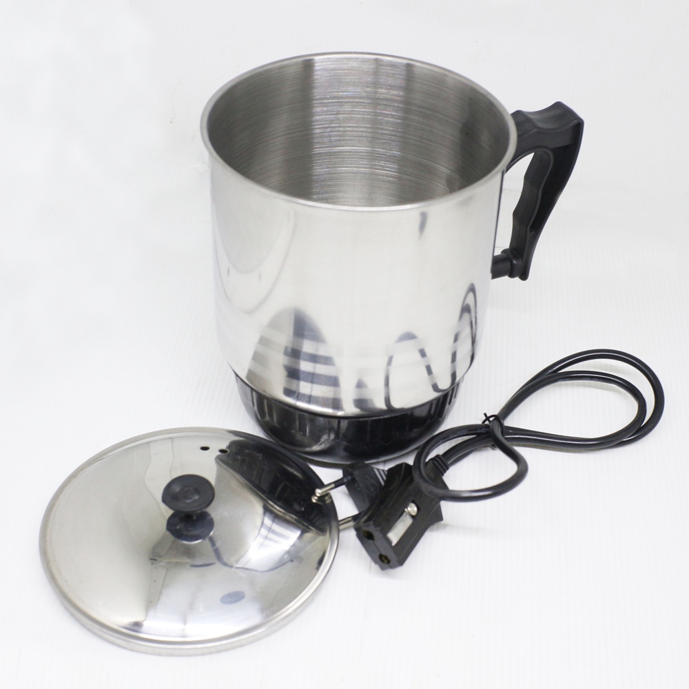 FM - Mug Listrik Stainless Silver - 15 cm