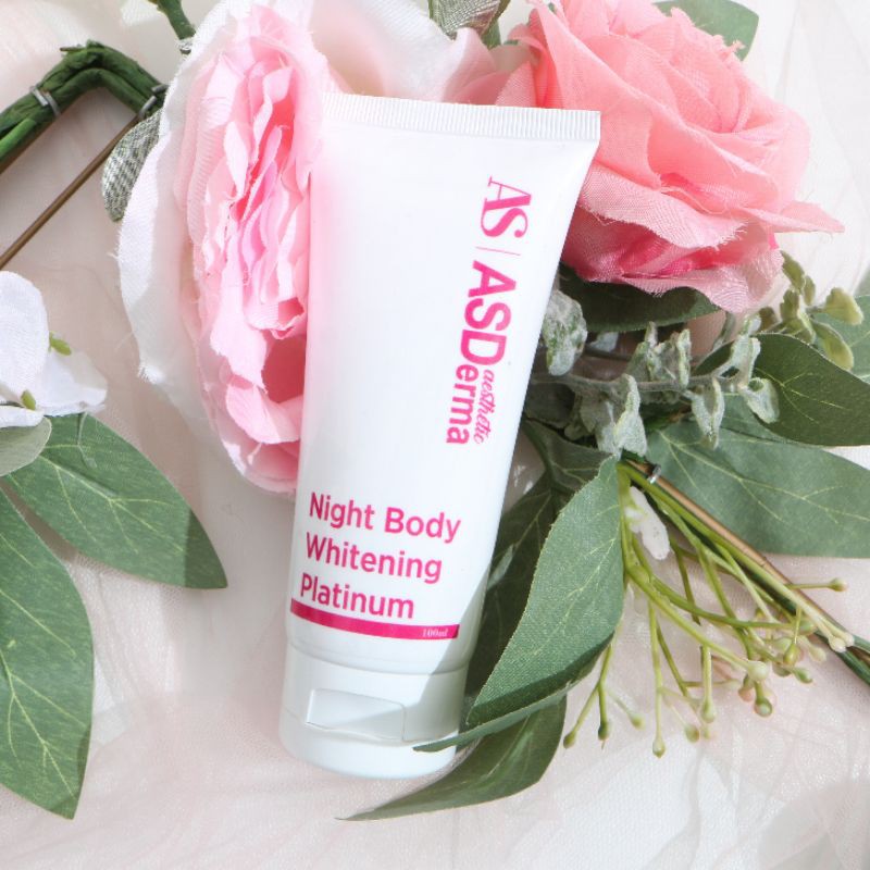 Asderma Aesthetic Night Body Whitening Platinum