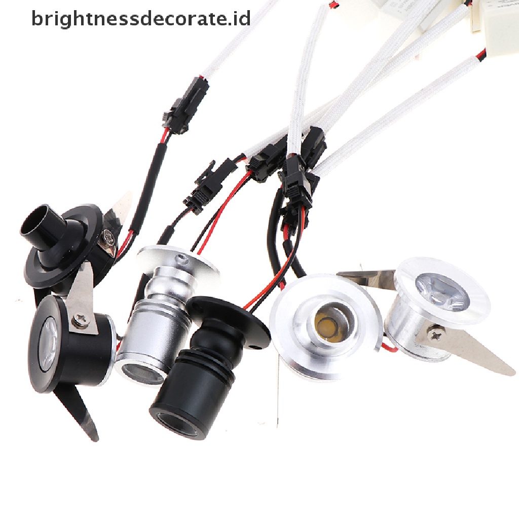 (Birth) Lampu Sorot Led Mini 1w Untuk Plafon Lemari Perhiasan (Id)