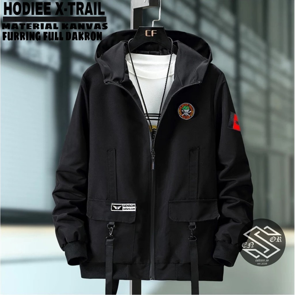 [COD] JAKET PARKA HOODIE XTRAIL TERBARU 2 WARNA