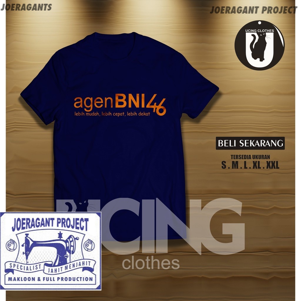 Kaos Baju Agen BNI 46 Kaos Perusahaan joeragants