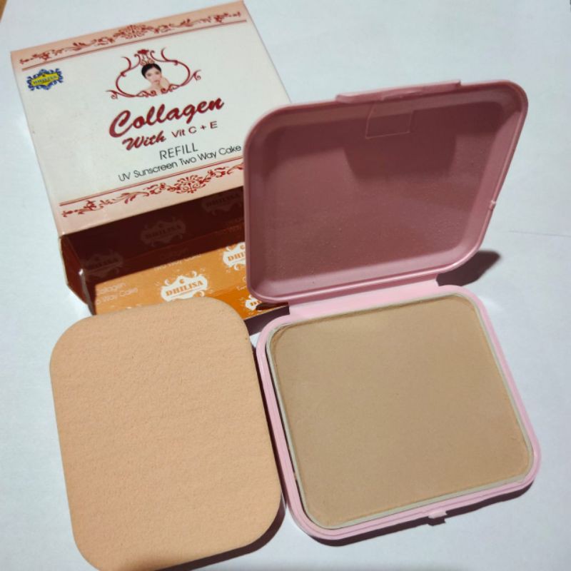Bedak Padat (TWC) Collagen Kecil