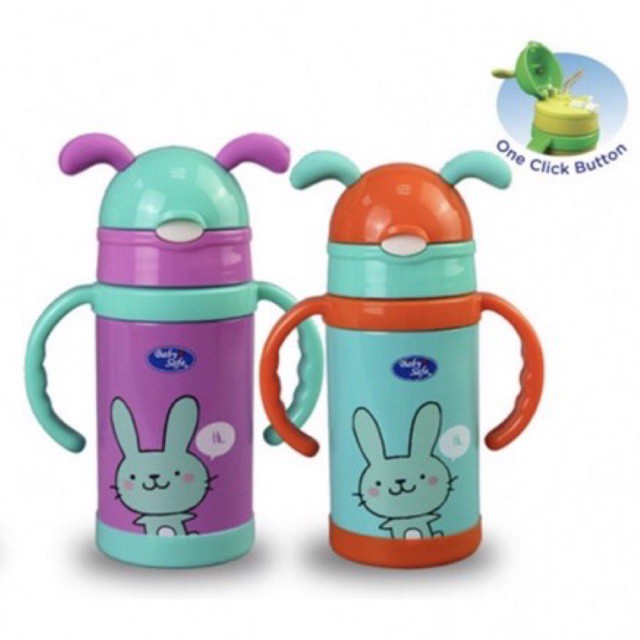 Baby Safe Vacuum Flask SS006 300ml - Botol Minum Termos Anak 300ml