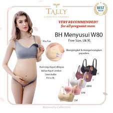 TALLY W80 BH MENYUSUI KANCING DAPAT DI LEPAS