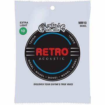 Senar Gitar Akustik Martin RETRO MM10 010-047 Extra Light | Original