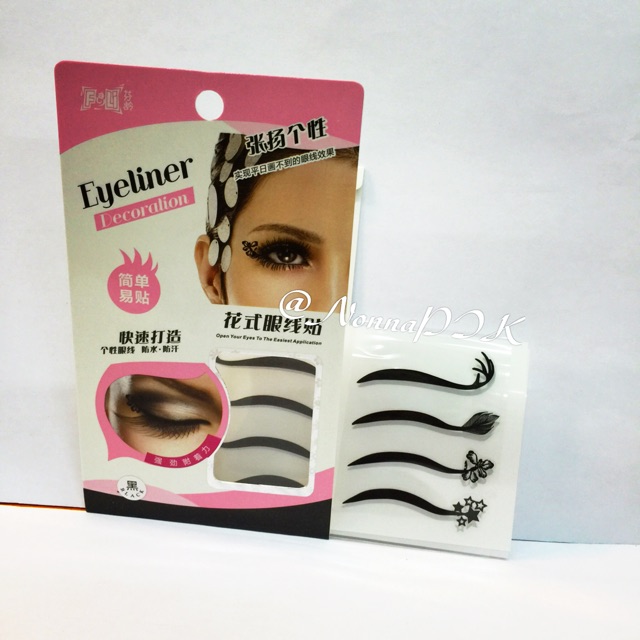 Cat Eyes Eyelid / Sekot Eyeliner Motif