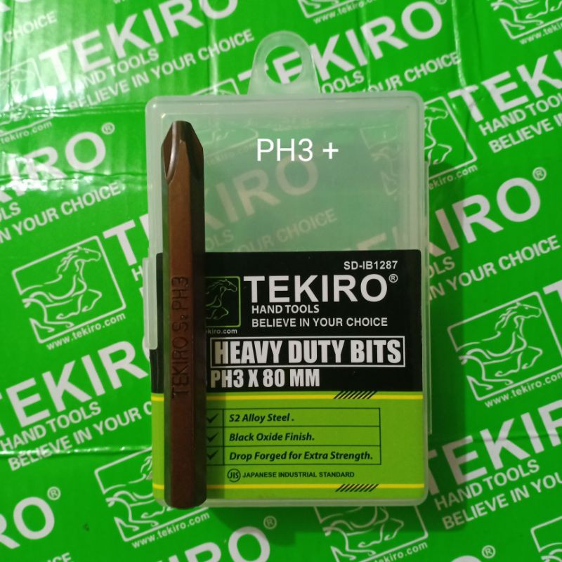 Mata Obeng Ketok PH3 + Tekiro (Harga Per Pcs)