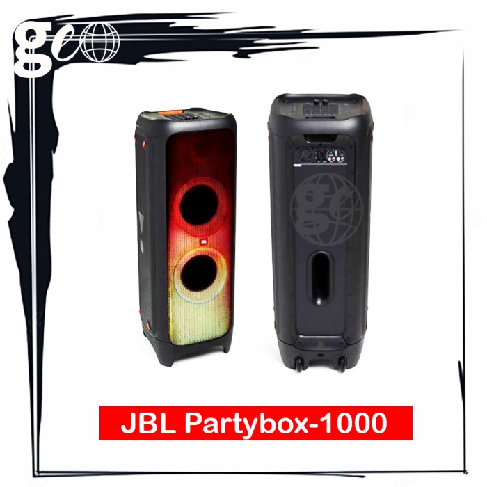 Speaker Jbl - Jbl Partybox-1000 / Partybox1000 Original Speaker Pa Bluetooth Pb 1000
