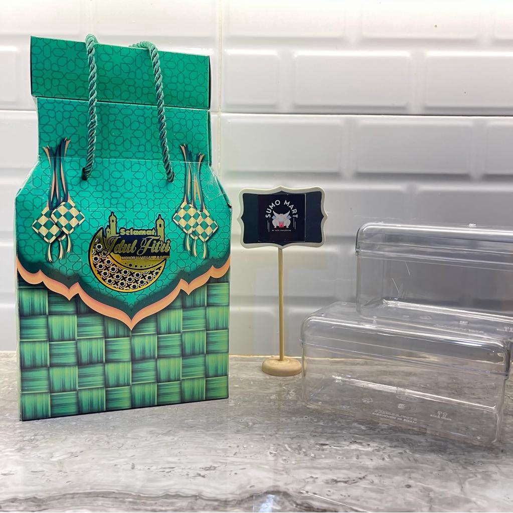 

6PCS DUS KUE KERING / DUS KUE KERING LEBARAN / KOTAK KUE KERING / DUS KUE LEBARAN / KOTAK KUE