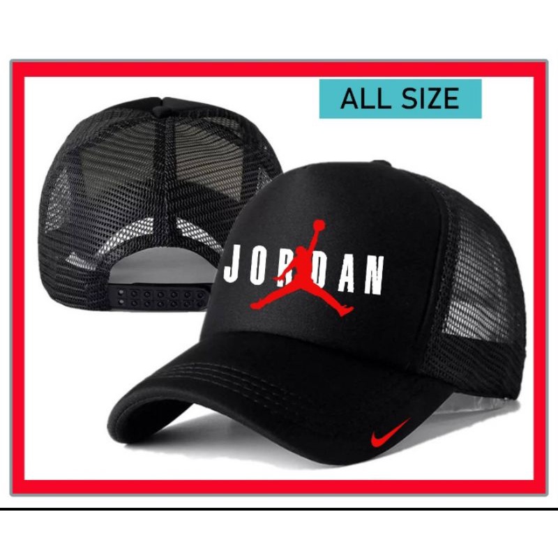 topi trucker logi jordan nike