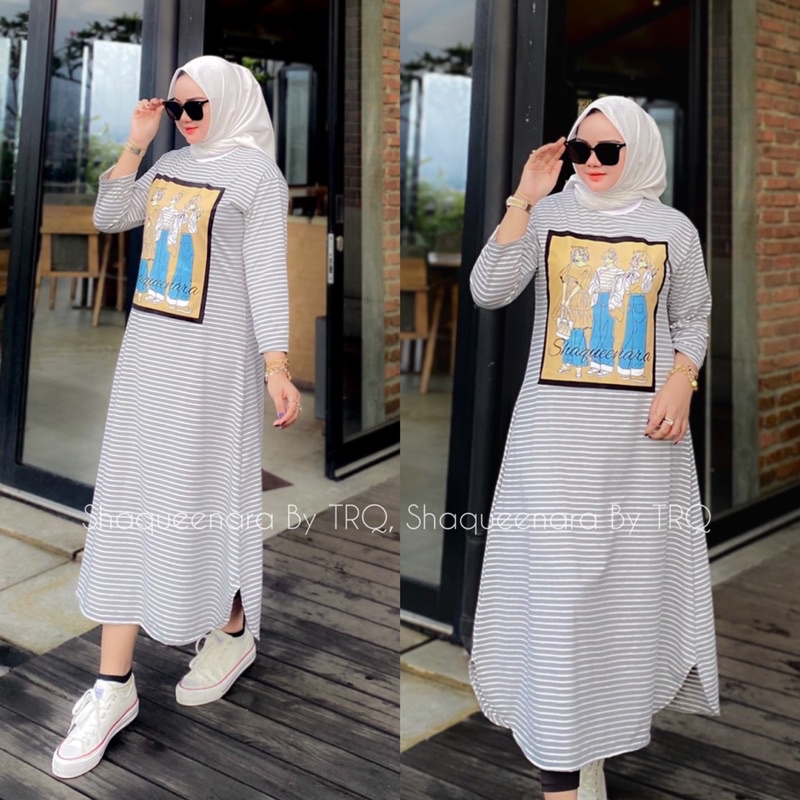 Midi Dress Shaqueenara By TRQ