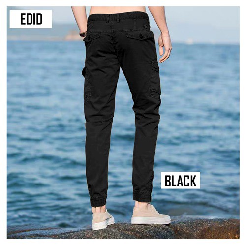 MOKOKOMO Celana Jogger Pria Moses Celana Celana Panjang Jogger Casual Jogger