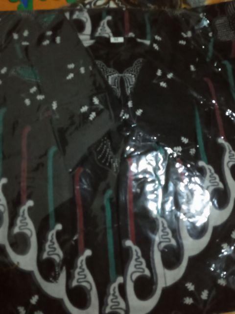 Bswart Batik Hrb026 Kenongo Hem Pendek Padi Pekalongan M L Xl Xxl 3l 4lbatik Pria Murah Moderngrosir