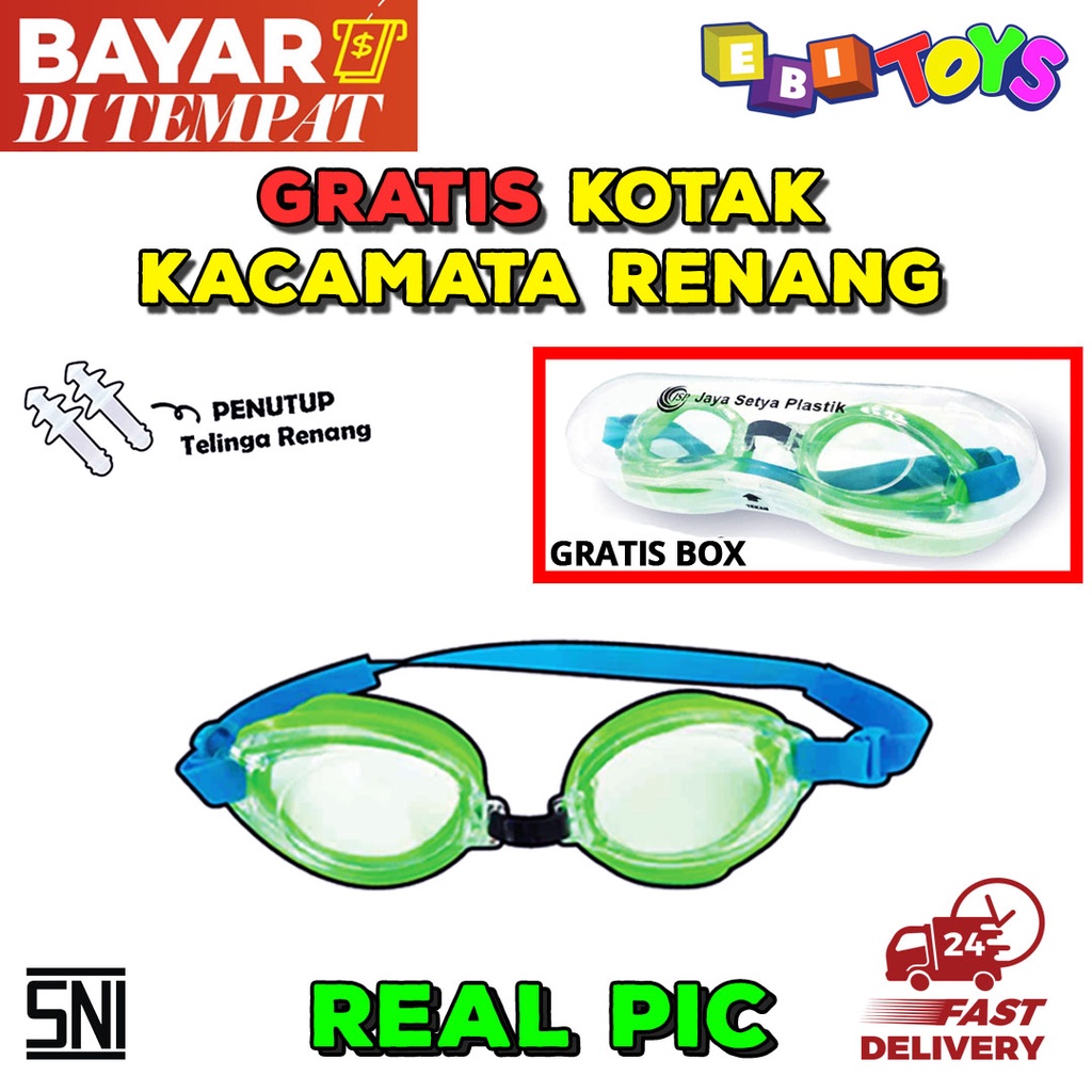 Kacamata Renang Anak GRATIS Kotak Kacamata Mainan Kacamata Renang Anak MURAH
