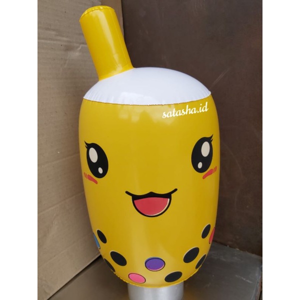Mainan Anak Tiupan Boneka boba viral mainan balon tiupan boneka boba