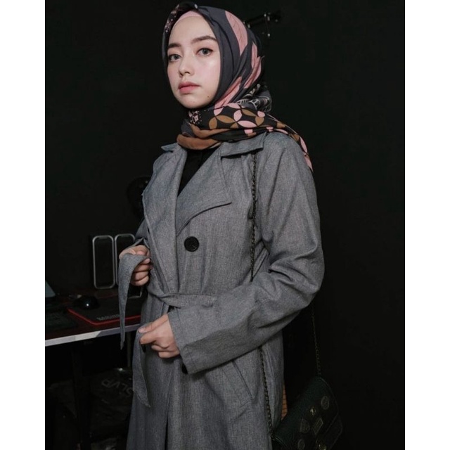 OUTER HIJAB - COAT KOREA - CARDINGAN - LONG COAT - BLAZER COAT - BLAZER WANITA MUSLIM - BLAZER LONG 