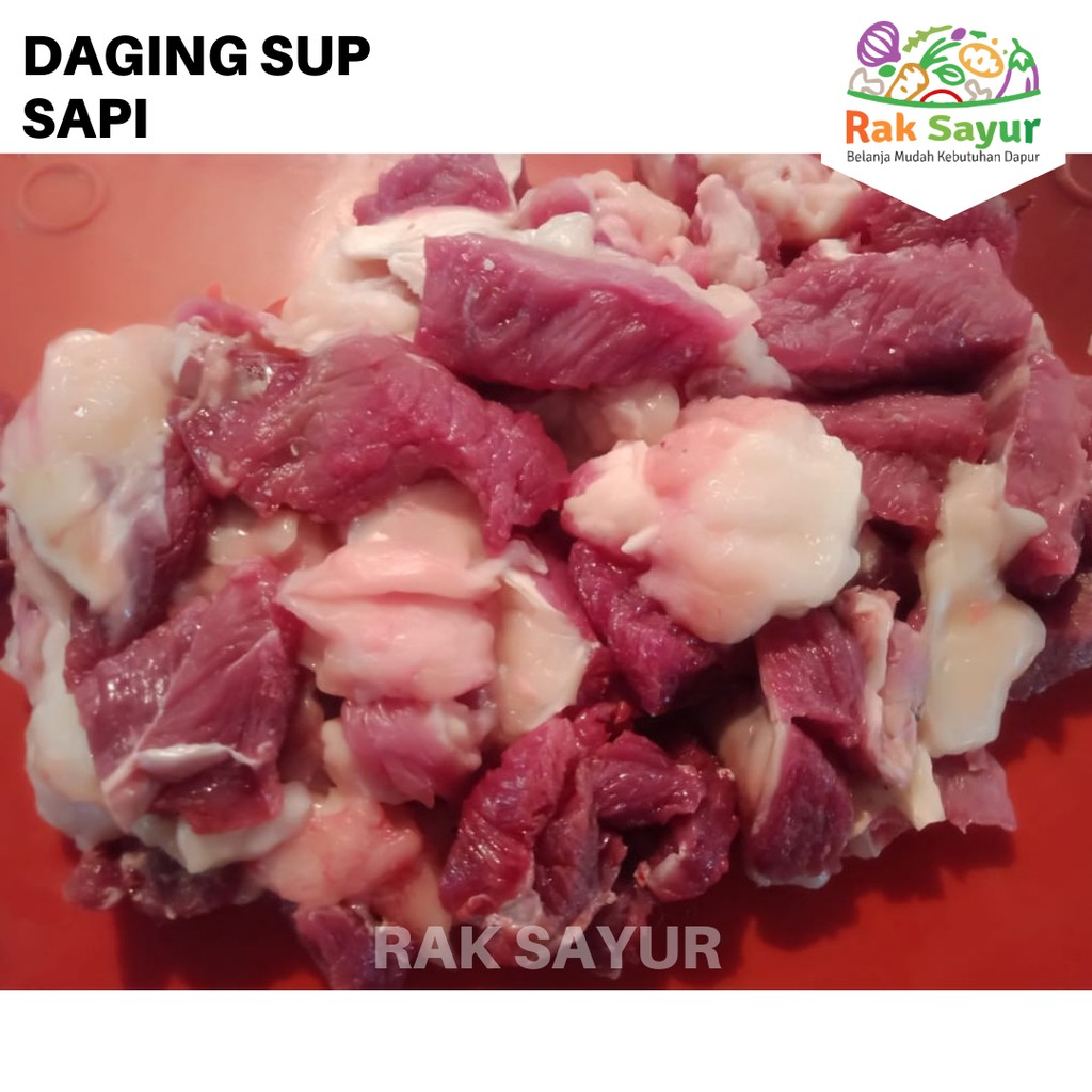 

Daging Sup Sapi 250gr Daging Sop Sudah di Potong Padang