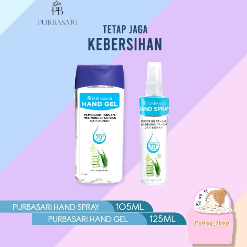 Purbasari Hand Sanitizer Gel 125ml