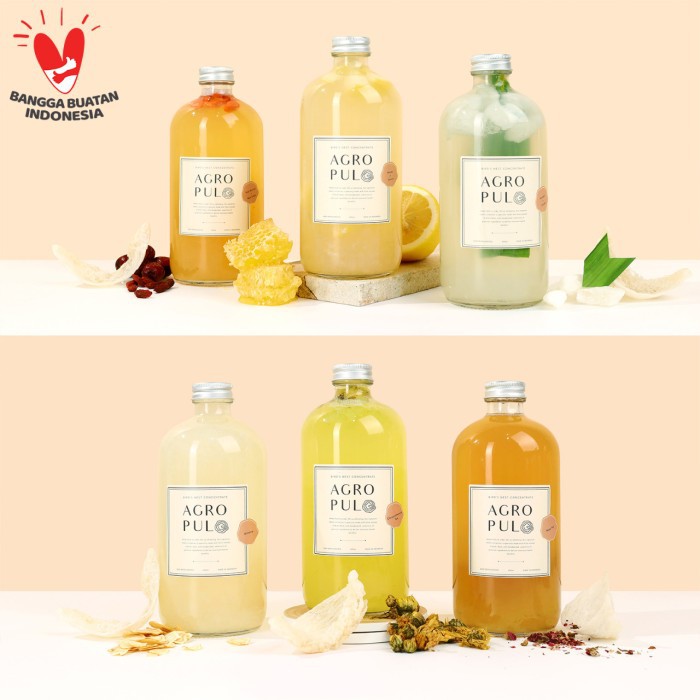 

AGRO PULO Bird's Nest 500ml - 6 Rasa (6 Botol)