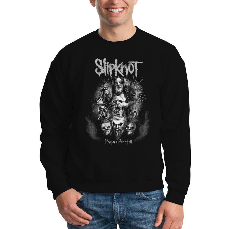 BAJU SWEATER PRIA SLIPKNOT 2 COD /BAJU SWEATER LENGAN PANJANG /SWEATER PRIA /T-SHIRT FASHION TERBARU