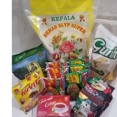 

PAKET SEMBAKO MURAH + Bunga premium 5kg