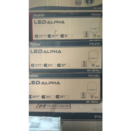 Lampu Led PIOLINE  / Bohlam Led ALPHA PIOLINE BULB Kapsul