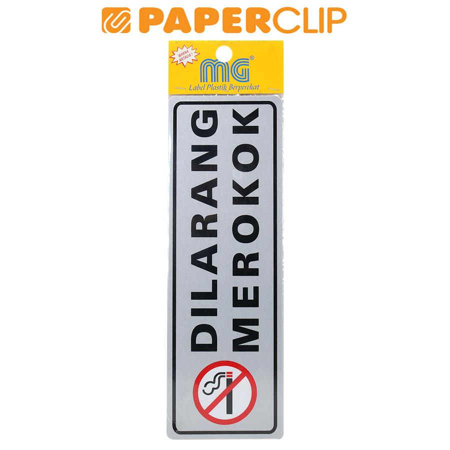 

SIGN LABEL MG 3C SL-06 DILARANG MEROKOK