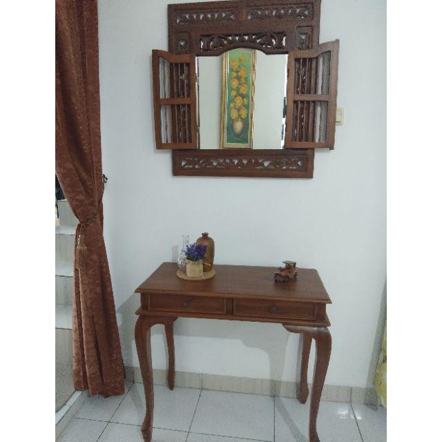 CERMIN UKIR KAYU JATI