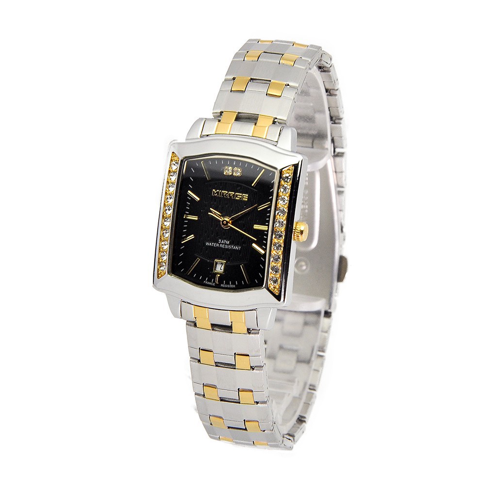 Jam Tangan Wanita Mirage 7442 Kombinasi Original