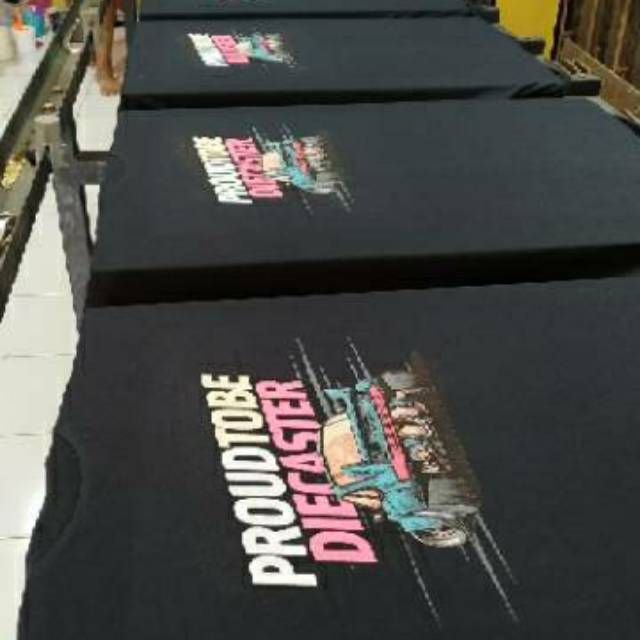 Sablon kaos murah plastisol lusinan distro dll minimal 3lusin