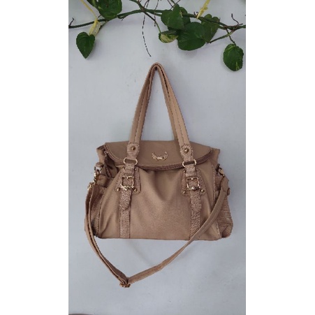 tas selempang elite preloved kulit asli