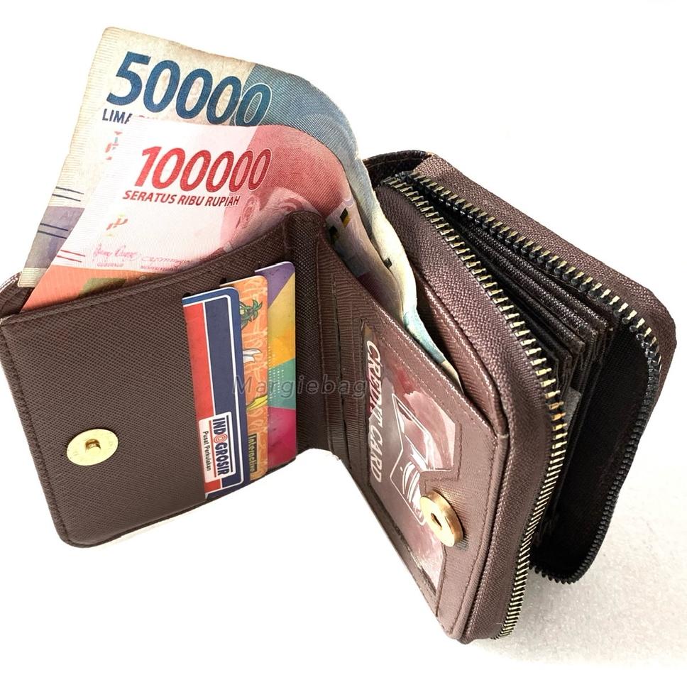 Jangan Ketinggalan order..  Dompet Wanita Card kecil Lipat import Tumpuk Super serbaguna coach