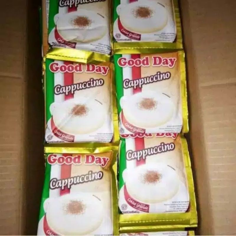

kopi good day cappucino isi 10