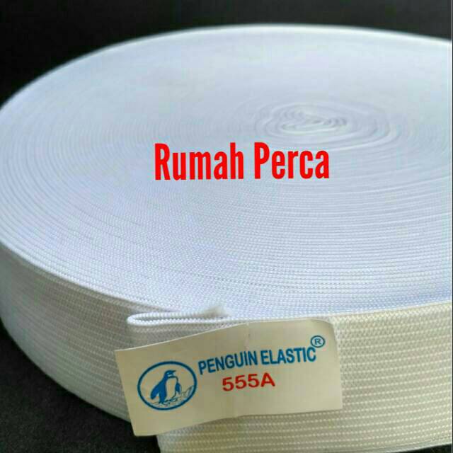 Karet Elastis uk. 3cm x 25meter per roll