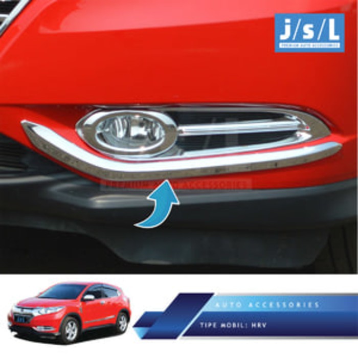 Fog lamp Trim Chrome / List Lampu kabut Honda HRV / aksesoris HRV