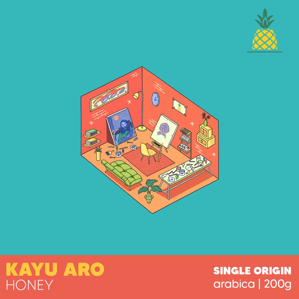 

Kayu Aro Honey 200gr (Single Origin, Kerinci , Filter Roast)