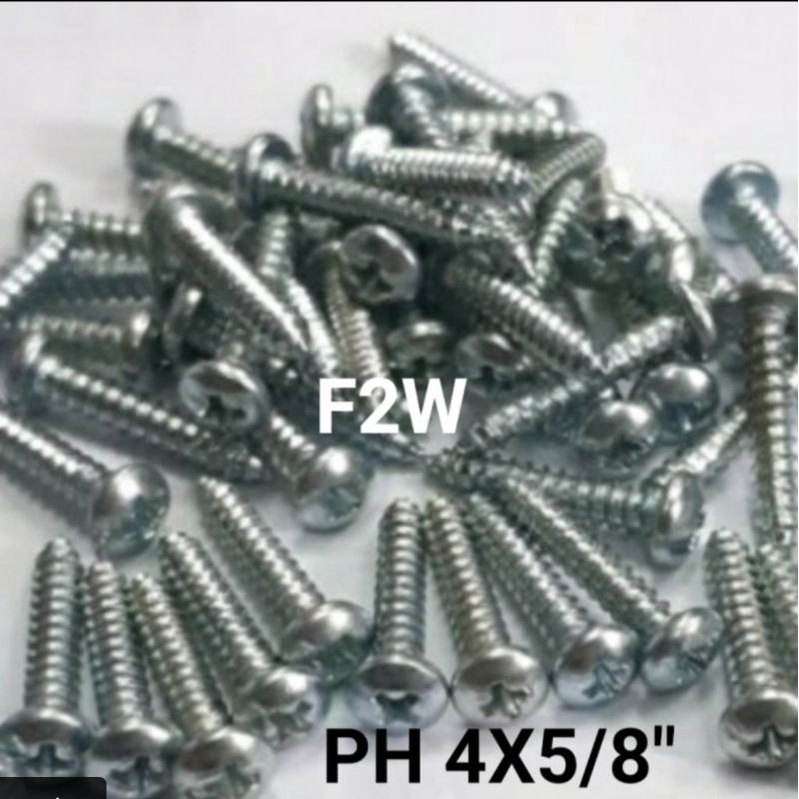 

ECERAN 100PCS PH 4X5/8" SEKRUP PAB KEPALA BULAT 4X5/8" SKRUP 1.5CM